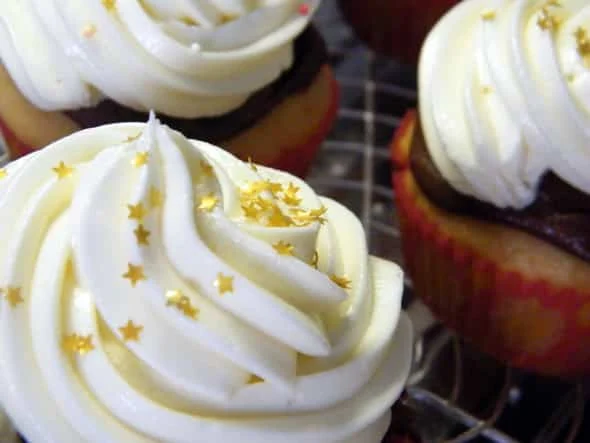 Choco Citroen Cupcakes