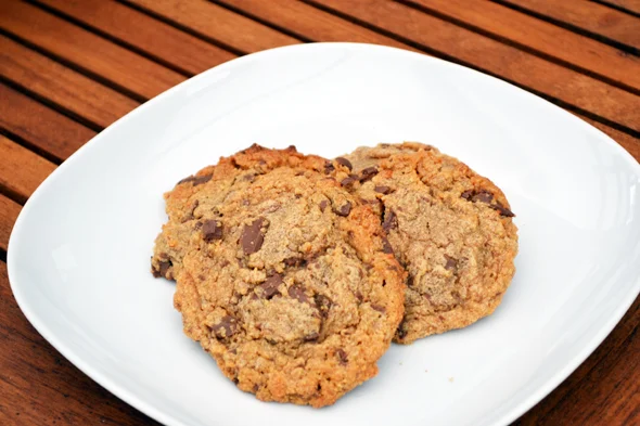 Glutenvrije Peanutbutter Chocolatchip cookies 1 cookies1