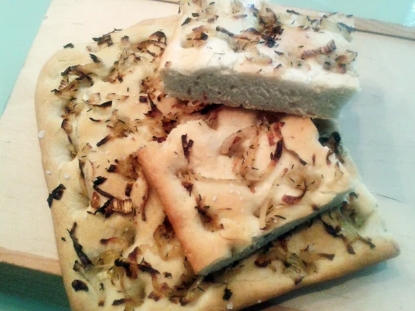 Focaccia met ui 1 Focaccia