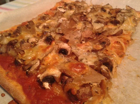 Paddestoelenpizza 7 paddestoelenpizza