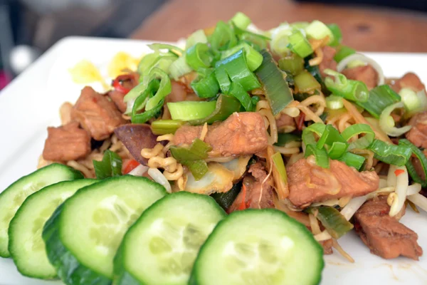 Gemakkelijke Thaise woknoodles 4 woknoodles