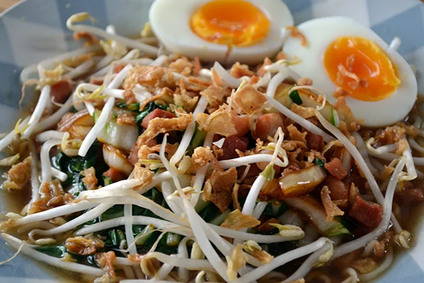 Noodlesoep met taugé 2 noodlesoep met tauge