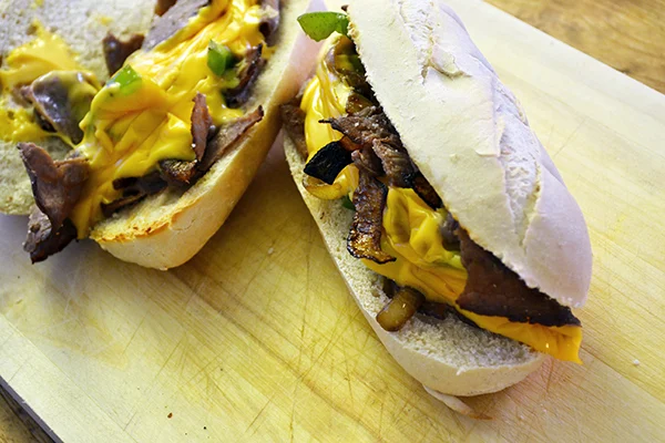 Philly Cheese Steak 4 philly cheese steak