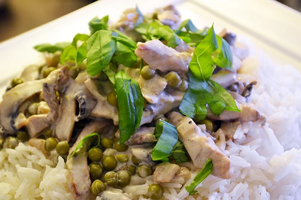 Varkens fricassee 1 varkens fricassee