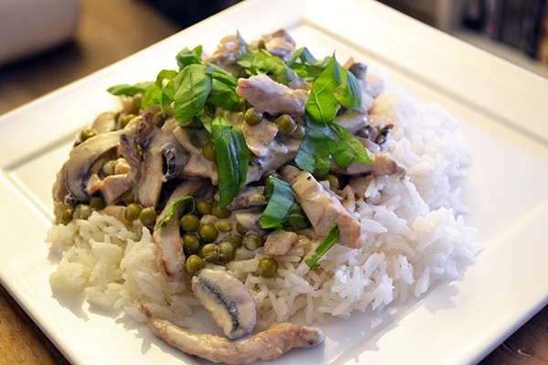 Varkens fricassee 2 varkens fricassee