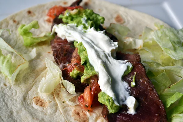 Beef taco's 1 beef taco
