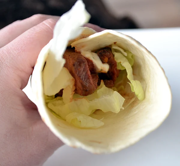 Beef taco's 2 beef taco