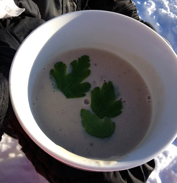 Foodie in Zweeds Lapland 8 champignonsoep