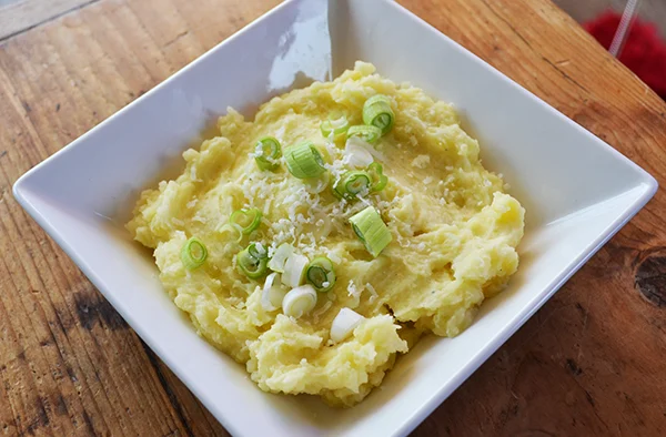 Parmezaanse aardappelpuree 1 parmezaanse aardappelpuree