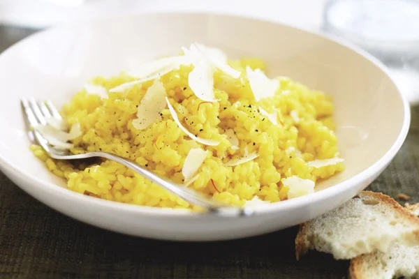 Global Cuisine: Italiaanse Risotto alla Milanese 1 risotto alla milanese