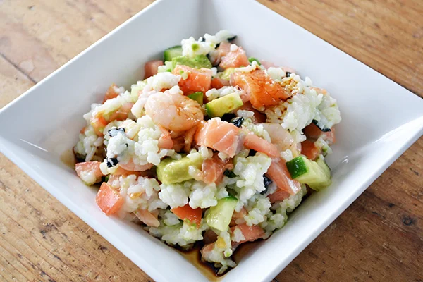 Sushi salade 1 sushisalade