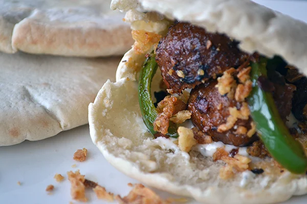 Leftover lunchtip: gehaktpita 35 gehaktpita 2