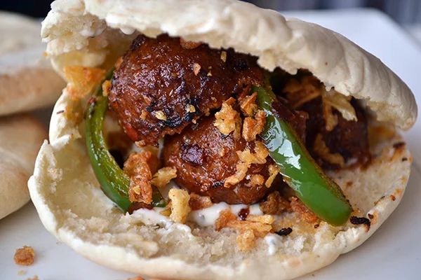 Leftover lunchtip: gehaktpita 3 gehaktpita