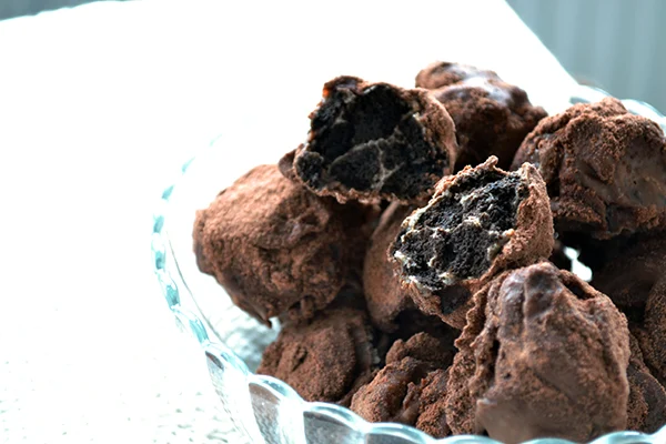 Foodblogswap: Oreo Cheesecake truffels van Nick 4 oreo cheesecake truffels