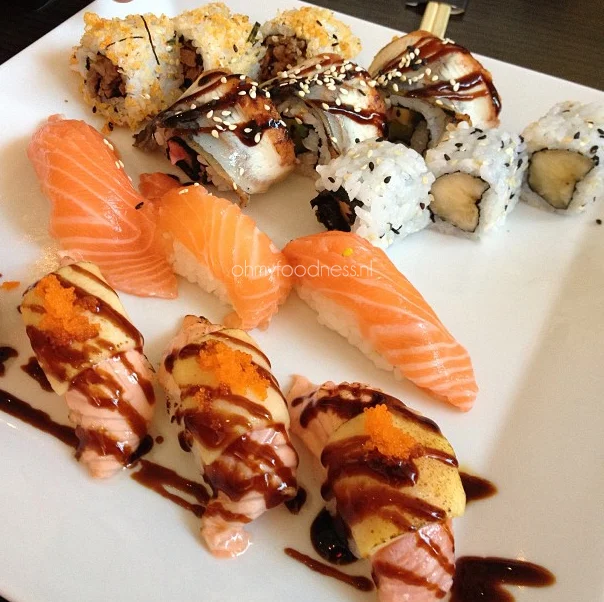 Wat stond er op tafel week 16 - 2013 5 sushi