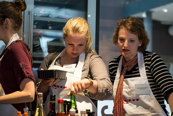 Voorjaarskoken met Neff 4 actiefoto Neff workshop