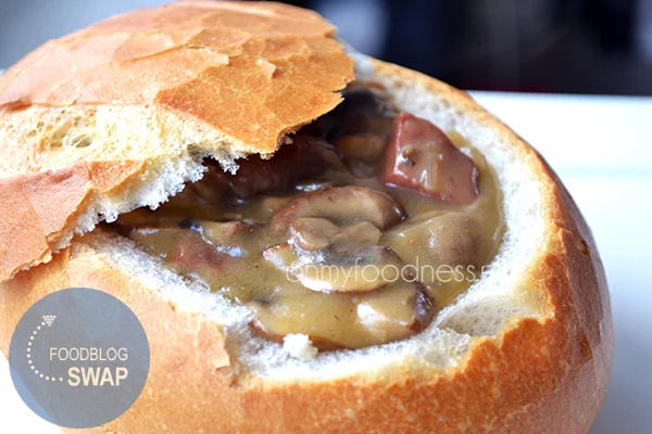 Foodblogswap: Pauls' Champignon Chorizo ragout 1 champignon chorizo ragout