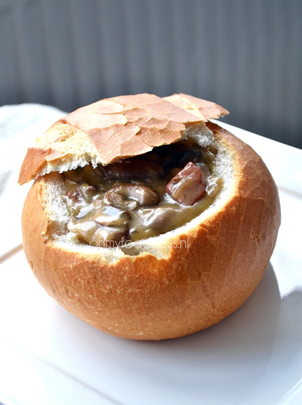 Foodblogswap: Pauls' Champignon Chorizo ragout 4 champignon chorizo ragout