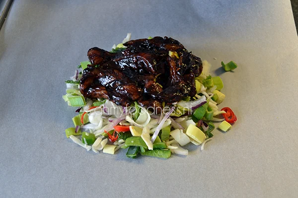 Oosterse kip en papillote + how to 2 en papillote