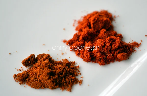 Pimentón vs. paprikapoeder 4 pimenton