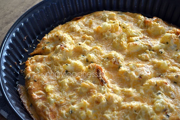 Ottolenghi’s rokerige Frittata met bloemkool 3 rokerige frittata