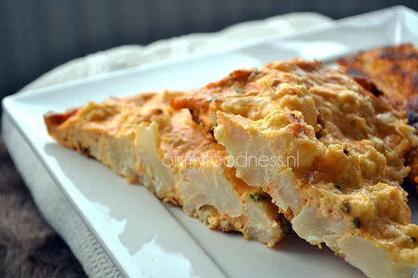 Ottolenghi’s rokerige Frittata met bloemkool 4 rokerige frittata