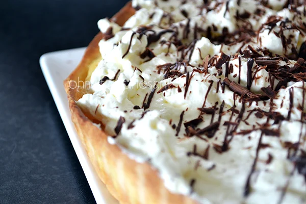 Vanille rijstevlaai met pure chocolade 3 vanille rijstevlaai