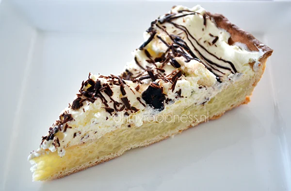 Vanille rijstevlaai met pure chocolade 7 vanille rijstevlaai