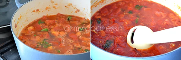 Italiaanse tomatensoep 4 tomatensoep