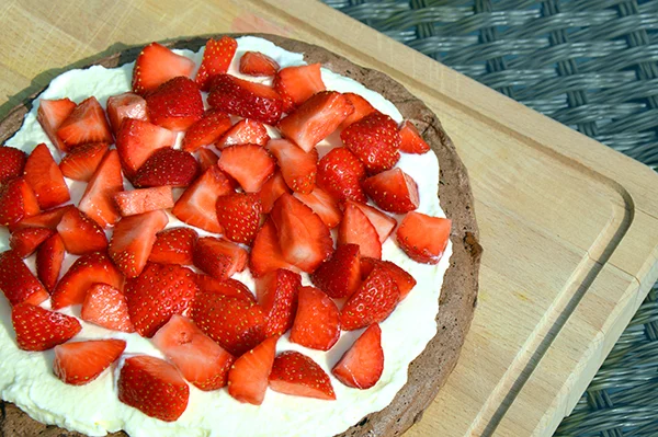 Sanne's Chocolade Pavlova 1 chocolade pavlova