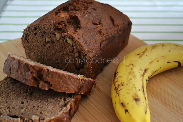 Bananenbrood met appel (vegan) 1 Bananabread 1