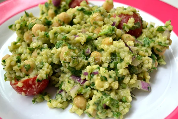 Super Healthy Sunday: Kikkererwtensalade 1 Kikkererwtensalade 1