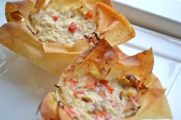 Super Healthy Sunday: Filodeegtaartjes met kip 12 filodeegtaartjes met kip feat