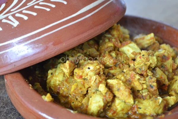 Marokkaanse kip uit de tajine 2 marokkaanse kip