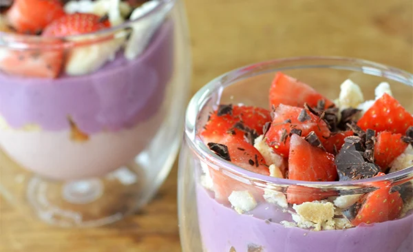 Alpro trifle
