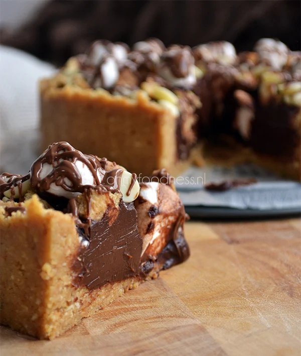 Rocky Road taart 3 rocky road taart