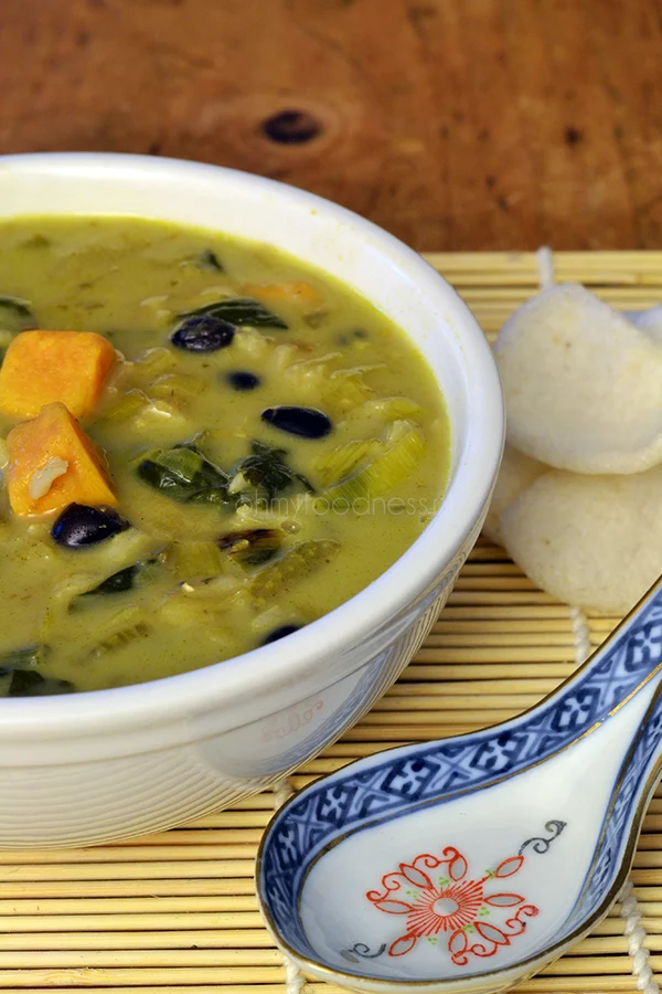 Goed gevulde kerriesoep 1 kerriesoep