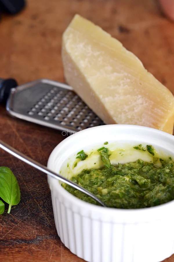 Allergietip: Pistou met Parmezaan 1 pistou