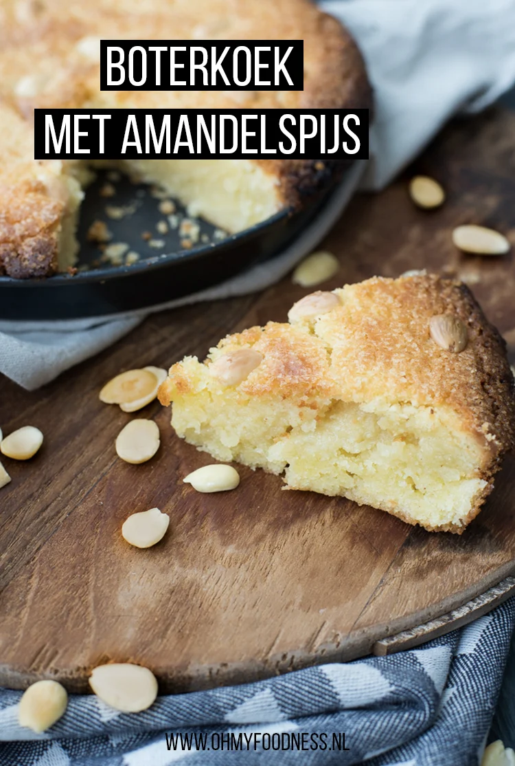 Boterkoek met amandelspijs 2 Boterkoek met amandelspijs