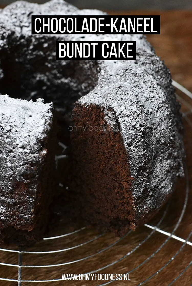 Kerstsnack: Chocolade-kaneel Bundt Cake 3 Chocolade kaneel Bundt Cake