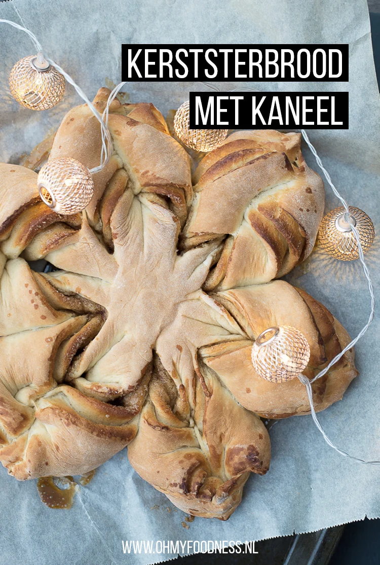 Kerststerbrood met kaneel 3 Kerststerbrood met kaneel