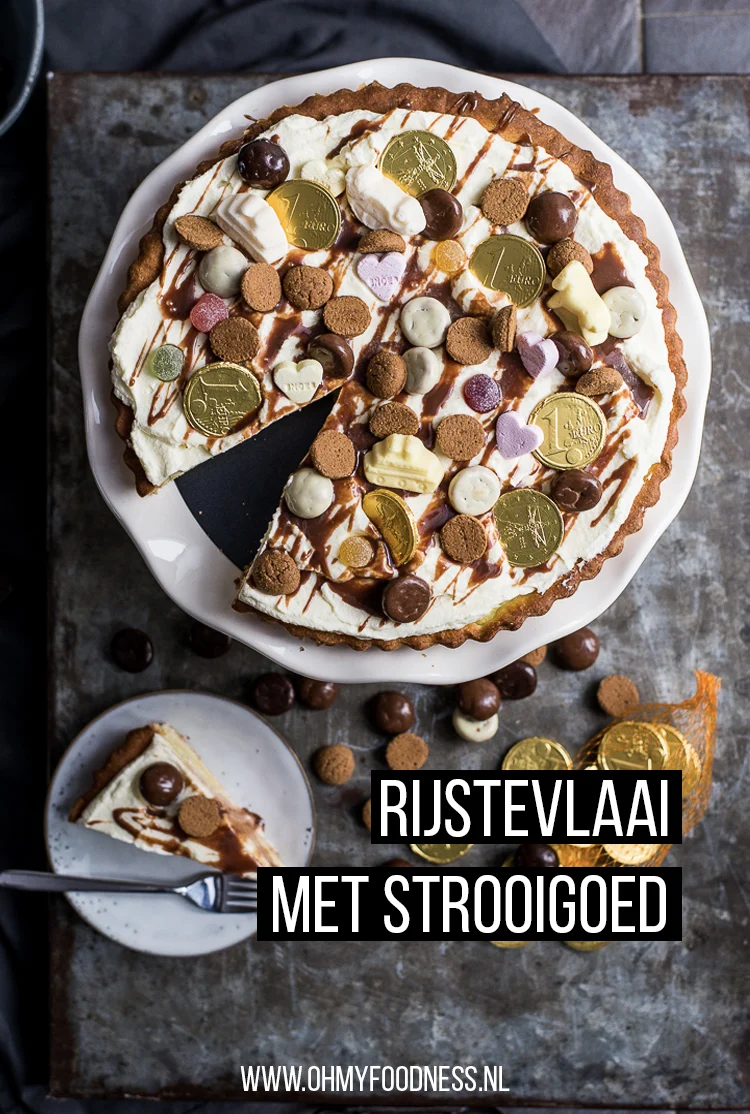 Fastfood Friday: Rijstevlaai met strooigoed 4 Rijstevlaai met strooigoed