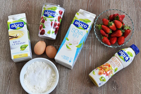 Zoet pannenkoektaartje 1 alpro pannenkoektaartje