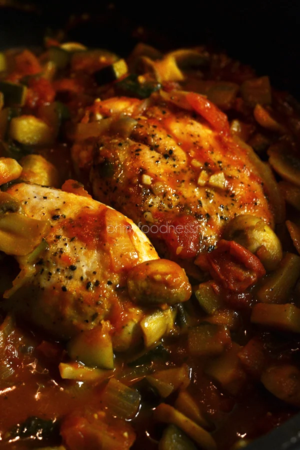 Super Healthy Sunday: Italiaanse kip/groenteschotel 1 Italiaanse kip/groenteschotel