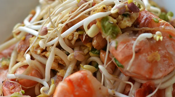 Thaise noedels met gamba's 21 Thaise noedels met gamba's
