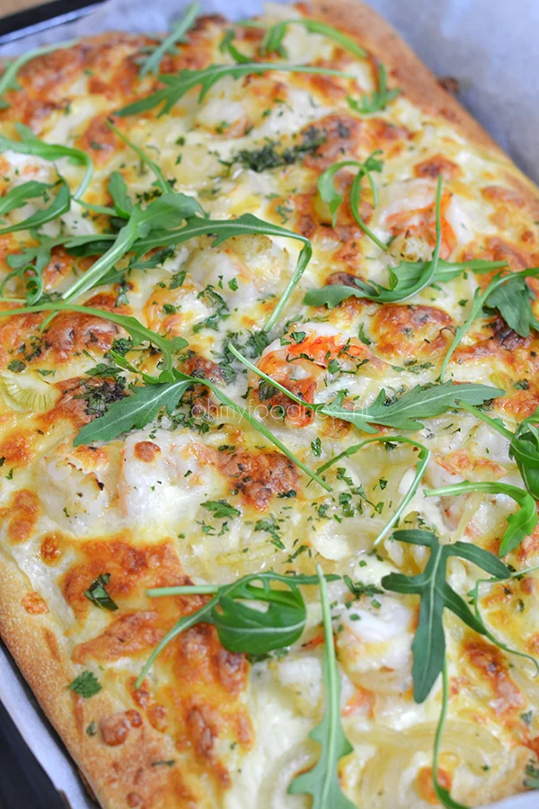 Fastfood Friday: Gamberi E Rucola pizza 1 Gamberi E Rucola pizza