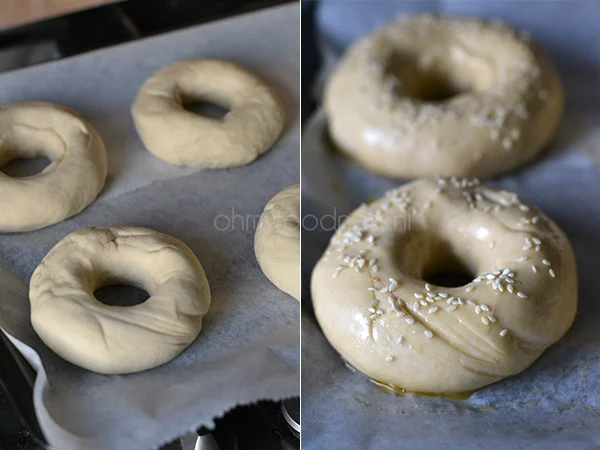 Bagels maken 2 Bagels maken