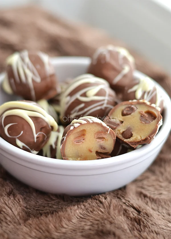 Video: Cookiedough truffels 1 Cookiedough truffels
