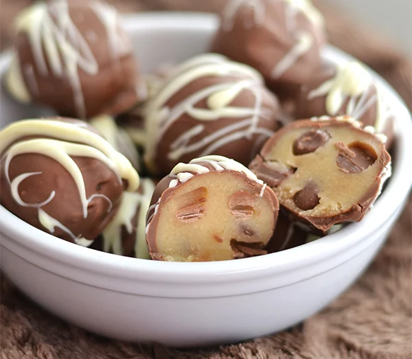 Video: Cookiedough truffels 3 Cookiedough truffels