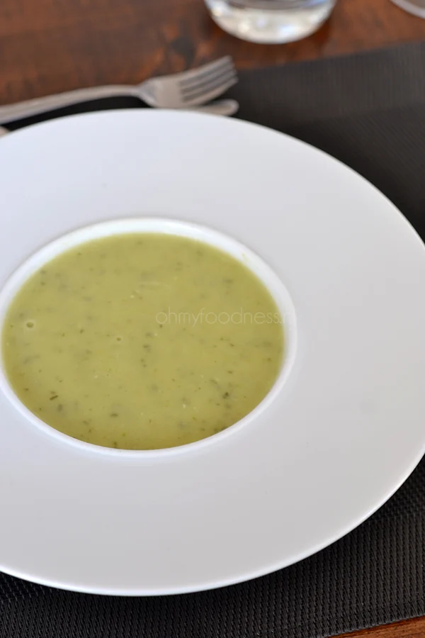 Super Healthy Sunday: Courgette-knoflooksoep 1 courgette-knoflooksoep